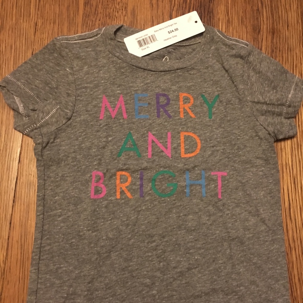 Peek Baby Girl Holiday Tee, 18-24 months